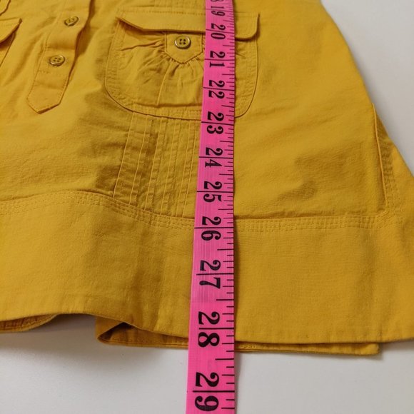 Bebe Yellow Women's Blouse Small Size - Picture 16 of 17